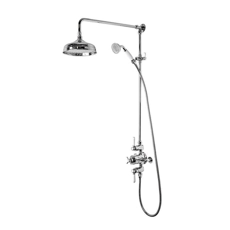 Tavistock Cheltenham Exposed Chrome Dual Function Shower System - SCM1713 - TAP 'N' SHOWER
