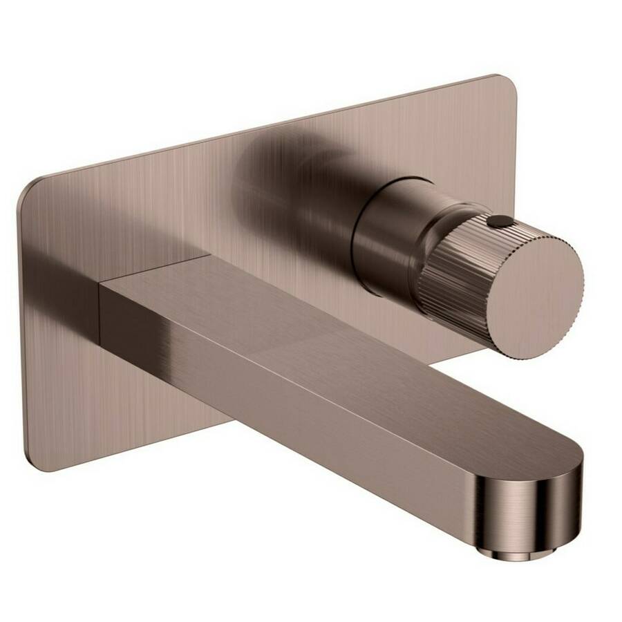 Scudo Koko Wall Mounted Tap - Brushed Bronze - KO - 034 - TAP 'N' SHOWER