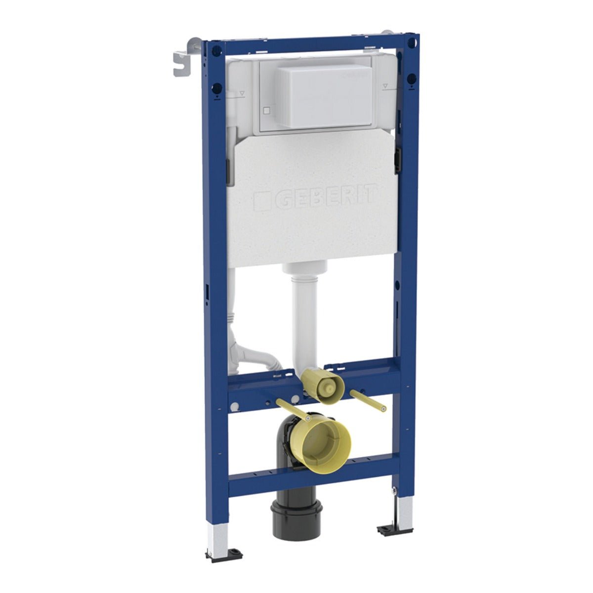 Geberit Alpha Frame and Cistern for Wall - Hung WC 112cm - Blue - 458.039.00.2 - TAP 'N' SHOWER