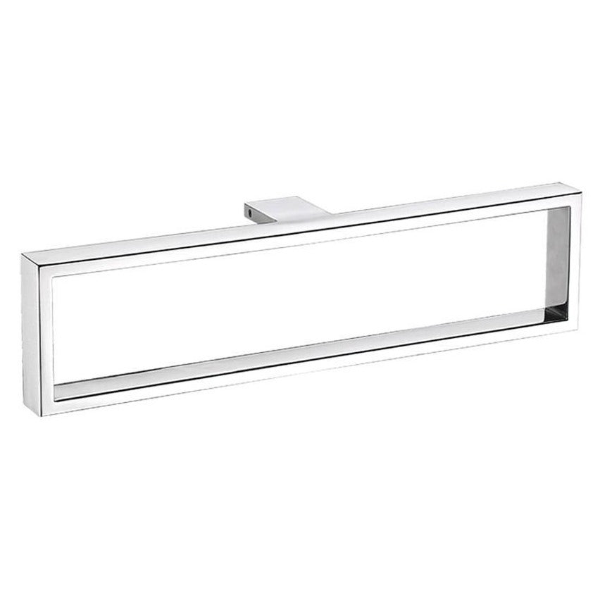 Eastbrook Alento Wall Mounted Square Towel Ring - Stainless Steel - 46.0003 - TAP 'N' SHOWER