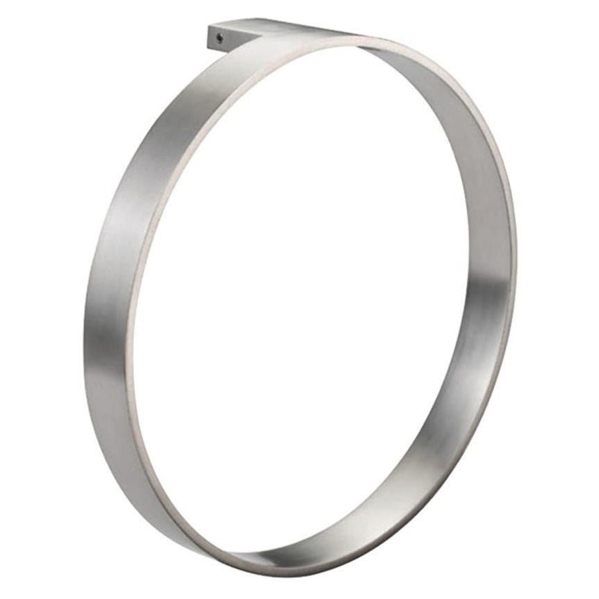 Eastbrook Alento Wall Mounted Round Towel Ring - Stainless Steel - 46.0004 - TAP 'N' SHOWER