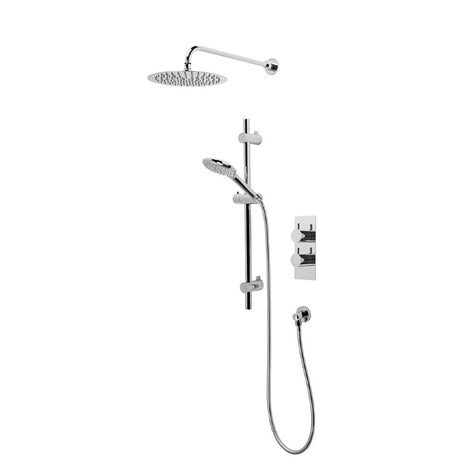 Tavistock Merit Dual Function Diverter Chrome Concealed Shower System - SMT1611 - TAP 'N' SHOWER