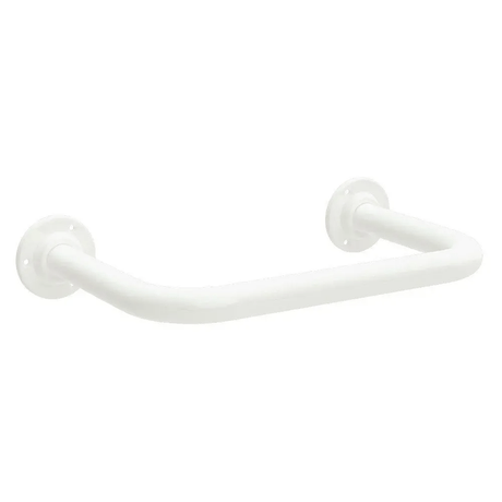 Bathex Professional Mild Steel Backrest 400mm x 240mm - White - 48605 - TAP 'N' SHOWER