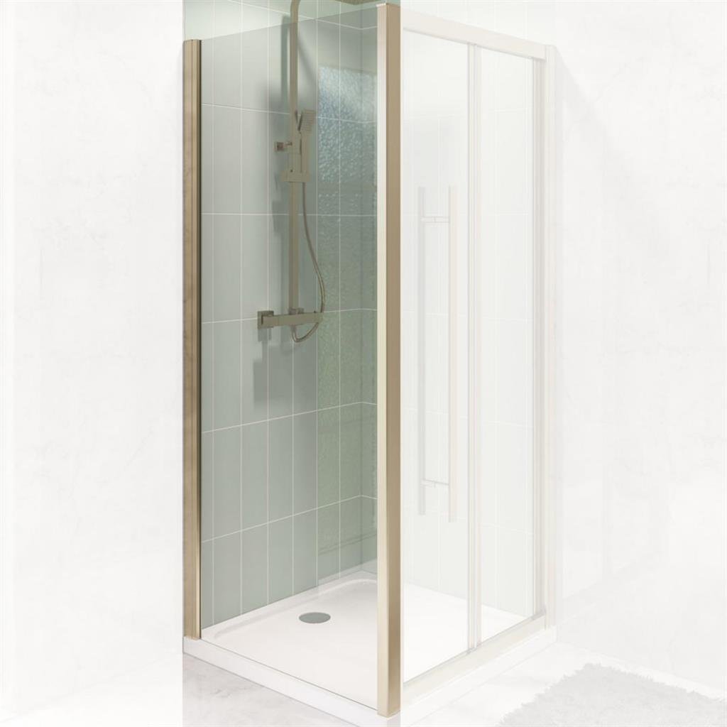 Eastbrook Vantage 2000 Side Panel 1000mm - Brushed Brass - 49.5018 - TAP 'N' SHOWER