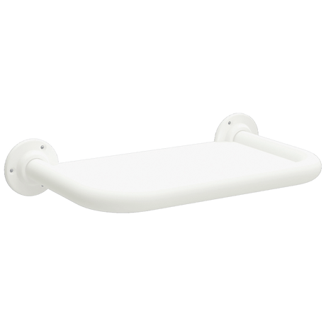 Bathex Professional Stainless Steel Backrest 400mm x 240mm - White - 49200 - TAP 'N' SHOWER