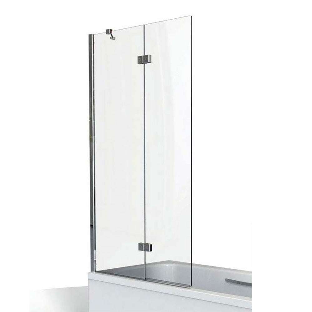 KUDOS Inspire 6mm Two Panel In - Fold Bathscreen - (Left Hand) - 4BASCDUOLHS - TAP 'N' SHOWER
