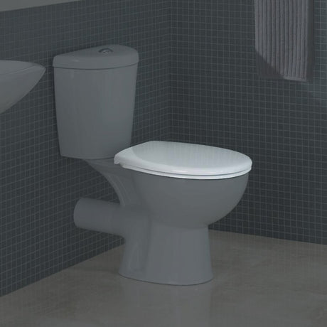 Eastbrook Loire Soft Close Toilet Seat - White - 50.002 - TAP 'N' SHOWER