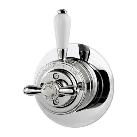 Aqualisa Aquatique Thermo Concealed Mixer Shower Valve - Chrome - 500.00.01 - TAP 'N' SHOWER