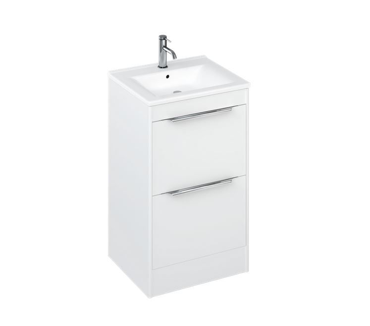 Britton Shoreditch Note 1TH Basin 550mm - Gloss White - SHR.055 - TAP 'N' SHOWER