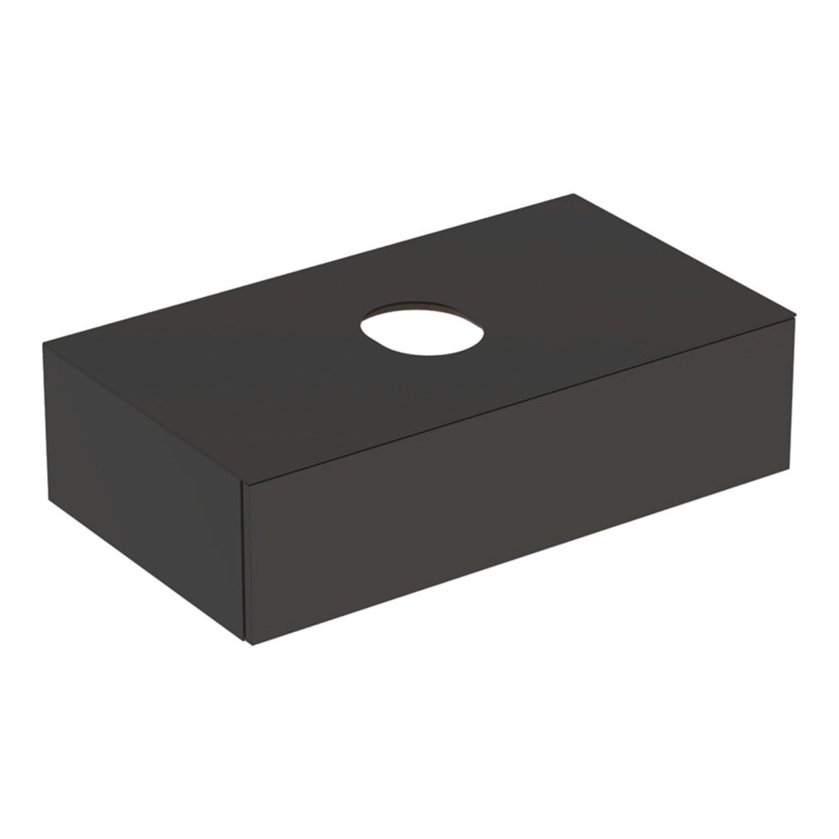 Geberit VariForm Cabinet for Lay - On Basin One Drawer 900mmW - Lava - 501.166.00.1 - TAP 'N' SHOWER