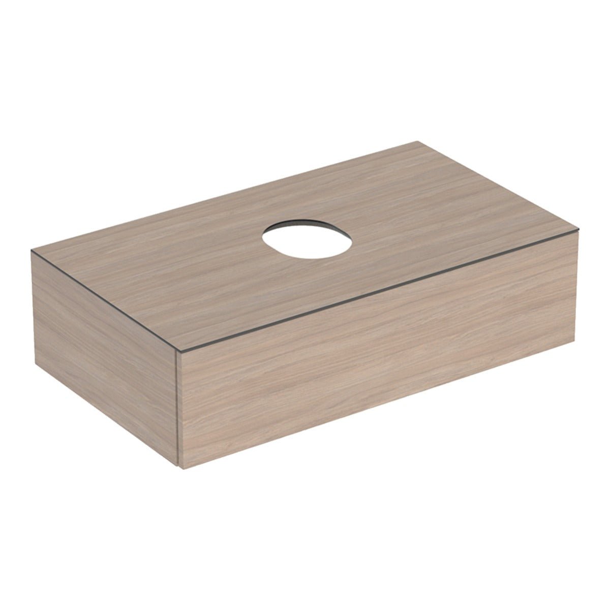 Geberit VariForm Cabinet for Lay - On Basin One Drawer 900mmW - Oak - 501.169.00.1 - TAP 'N' SHOWER