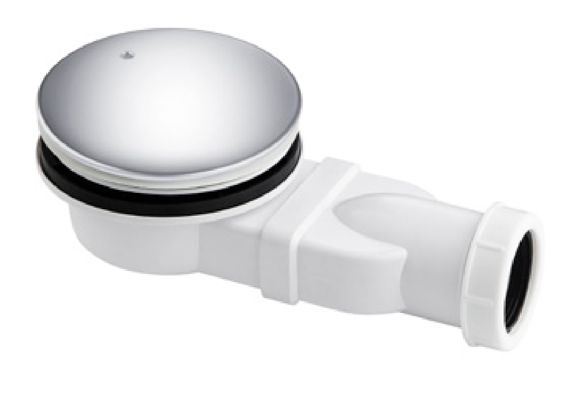 JTP Slim Shower Waste - Chrome - 502