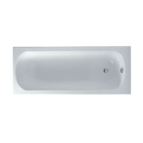 Vitra Optima Bath No Tap Holes 1600mm x 700mm - White - 50810001000 - TAP 'N' SHOWER