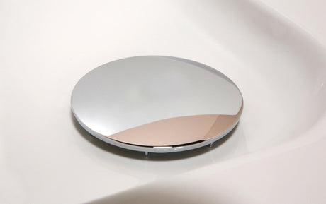 Frontline Fast Flow Shower Waste 50mm chrome drain cover in shower tray