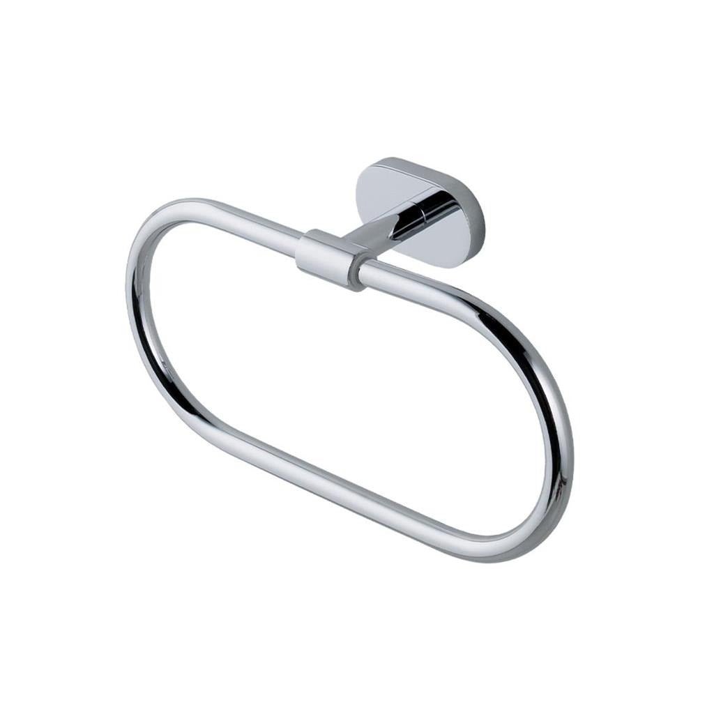 Eastbrook Salerno Wall Mounted Oval Towel Ring - Chrome - 52.024 - TAP 'N' SHOWER