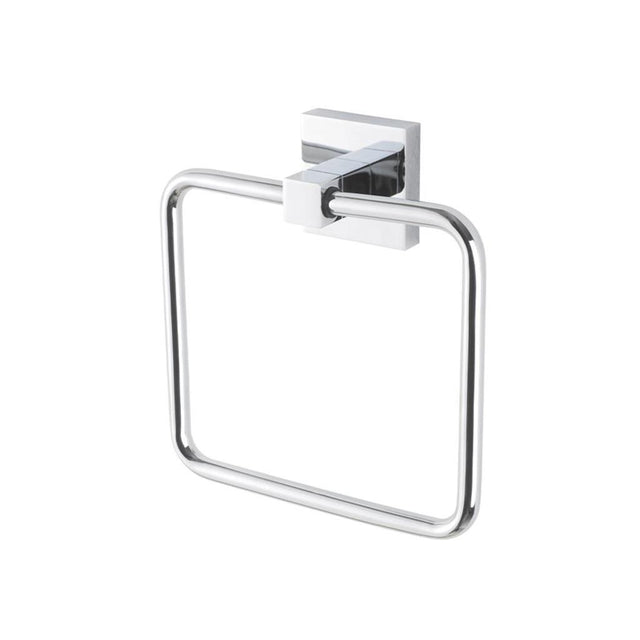 Eastbrook Rimini Wall Mounted Round Towel Ring - Chrome - 52.114 - TAP 'N' SHOWER