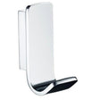 Eastbrook Vercelli Wall Mounted Rectangular J Shaped Robe Hook - Chrome - 52.303 - TAP 'N' SHOWER