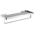 Eastbrook Vercelli Wall Mounted Towel Rack with Bar 600mm - Chrome - 52.315 - TAP 'N' SHOWER