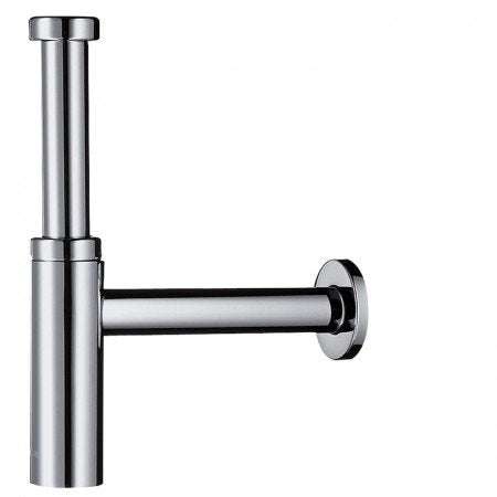 Chrome-finished HANSGROHE BOTTLE TRAP FLOWSTAR S plumbing accessory for bathroom sinks