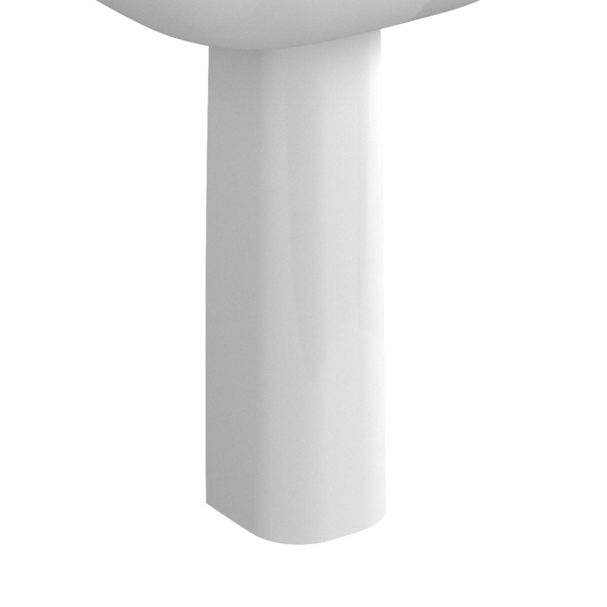 Vitra S20 Full Pedestal 150mm - White - 5529L003 - 0156 - TAP 'N' SHOWER