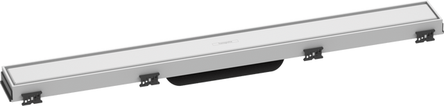 Hansgrohe RainDrain Match Finish Set Shower Drain 700 With Height Adjustable Frame - Matt White - 56037700 - TAP 'N' SHOWER