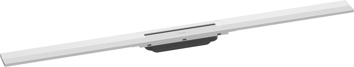 Hansgrohe Raindrain Flex Finish Set Shower Drain 1000 Cuttable - Matt White - 56046700 - TAP 'N' SHOWER