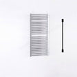Oakham Towel Rail Straight Tubes 1110mm X 500mm Chrome - TAP 'N' SHOWER