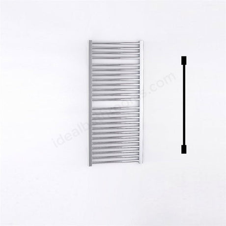Oakham Towel Rail Straight Tubes 1110mm X 500mm Chrome - TAP 'N' SHOWER