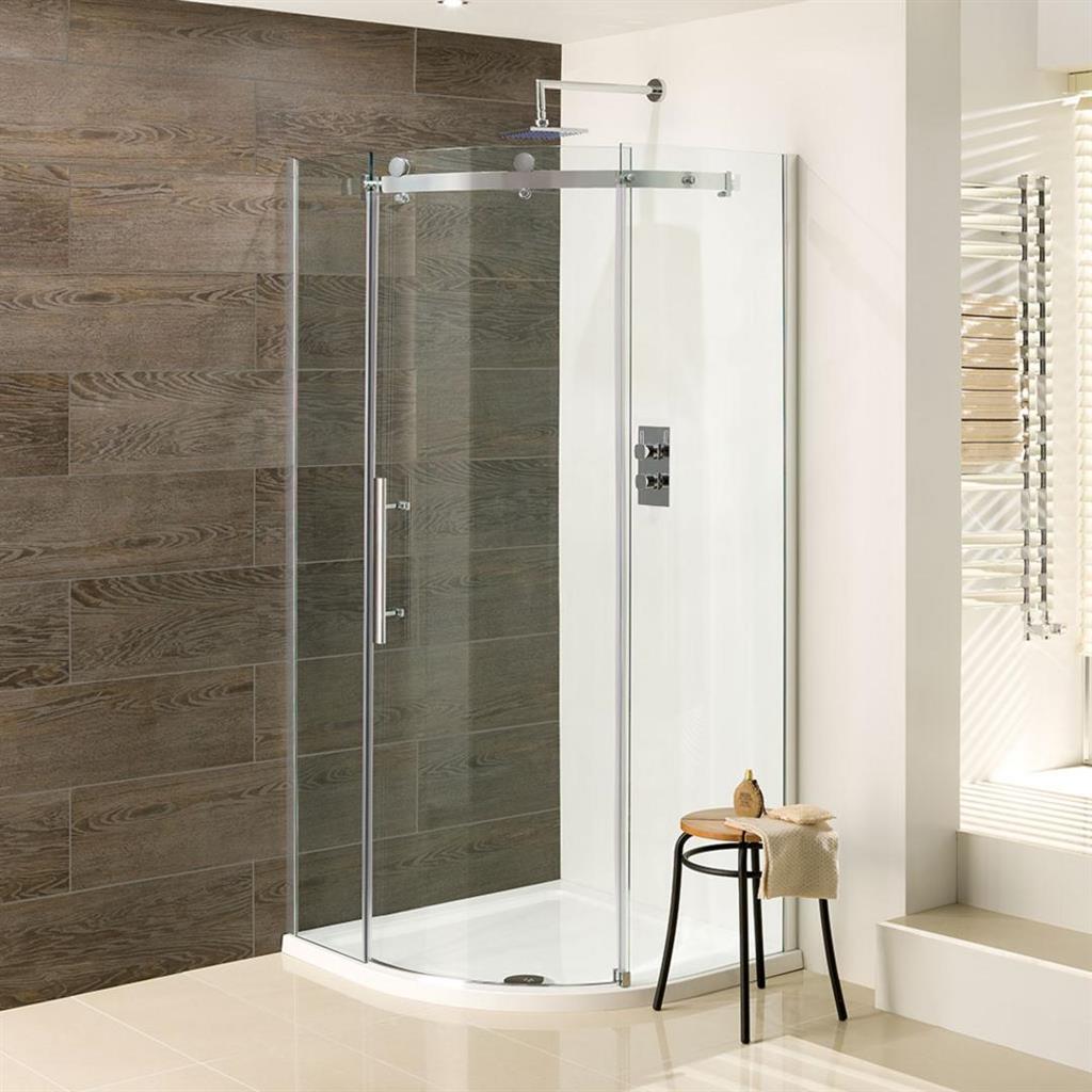 Eastbrook Vanguard Single Door Quadrant Shower Enclosure 1000mm - 58.258 - TAP 'N' SHOWER