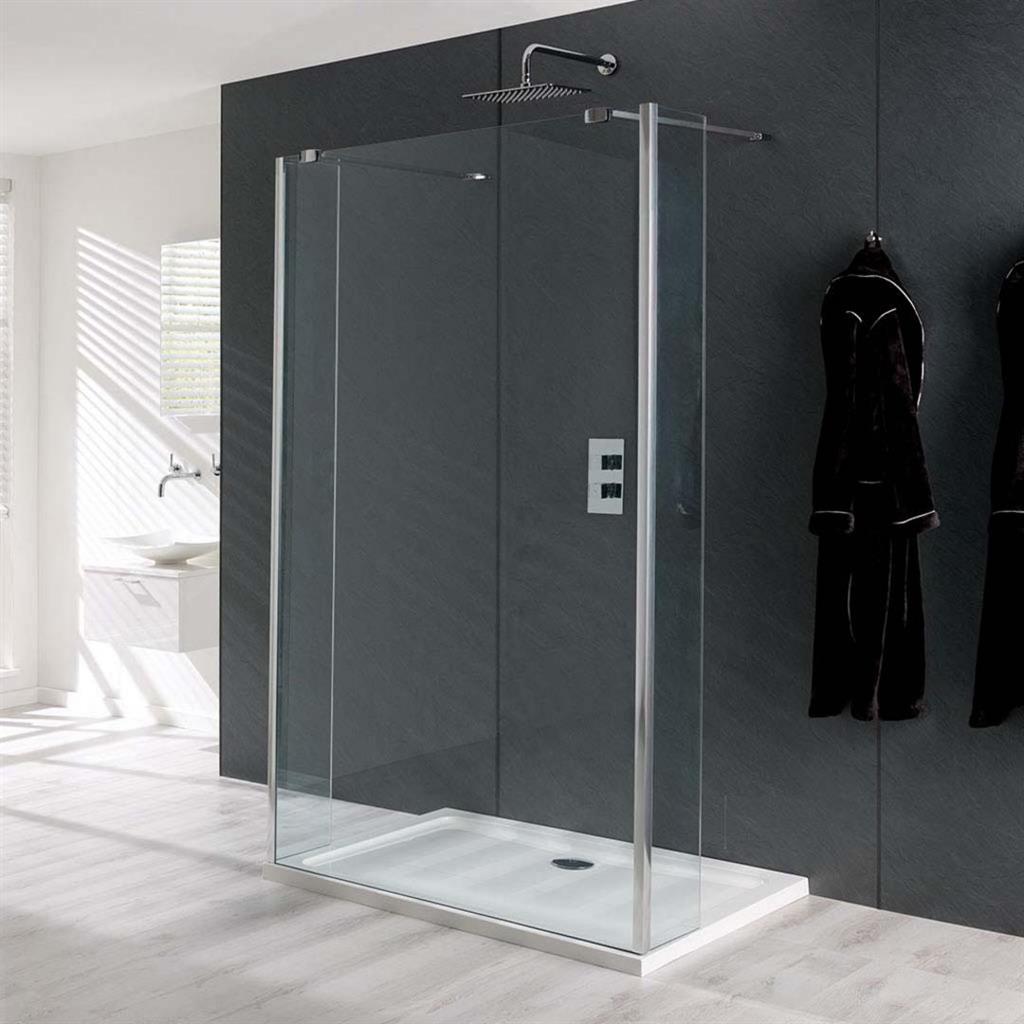 Eastbrook Valliant Walk - In Wetroom Shower Screen Panel 250mm - Type C - 58.363 - TAP 'N' SHOWER