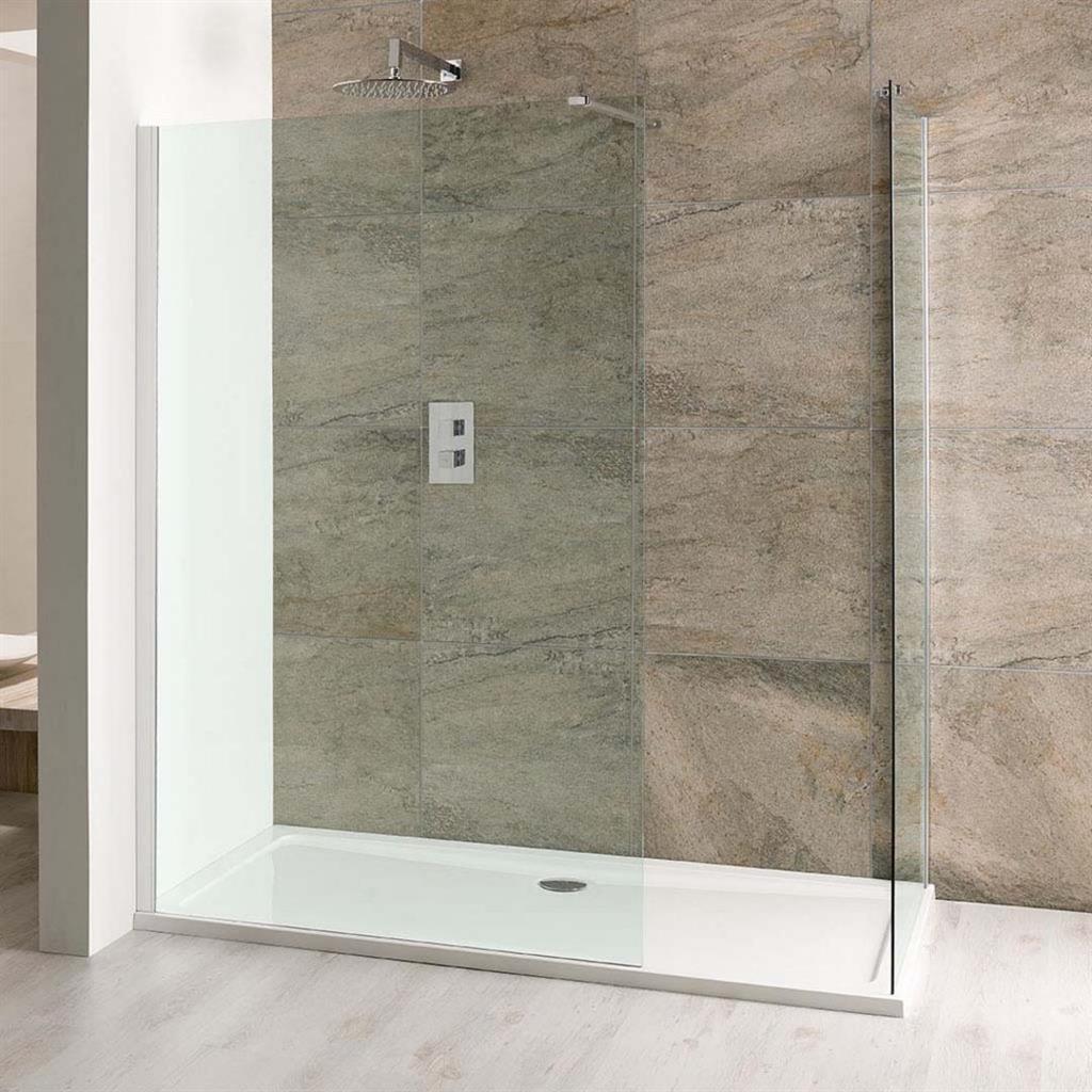 Eastbrook Volente Frameless Shower Enclosure Side Panel 300mm - Clear Glass - 58.102 - TAP 'N' SHOWER