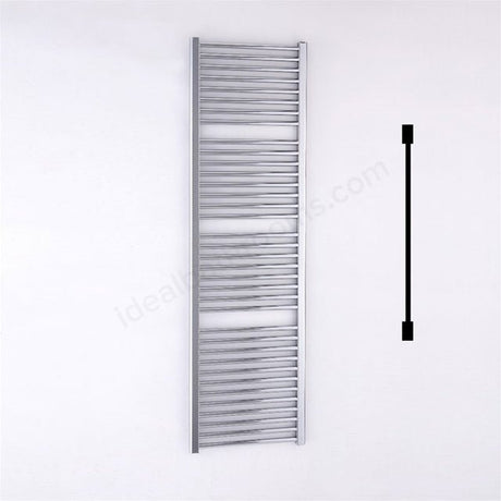 Oakham Towel Rail Straight Tubes 1700mm X 500mm Chrome - TAP 'N' SHOWER