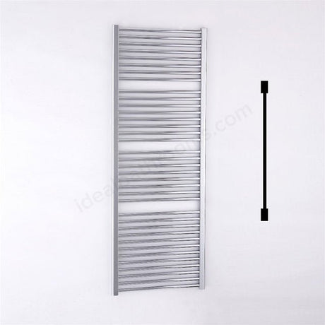 Oakham Towel Rail Straight Tubes 1700mm X 600mm Chrome - TAP 'N' SHOWER