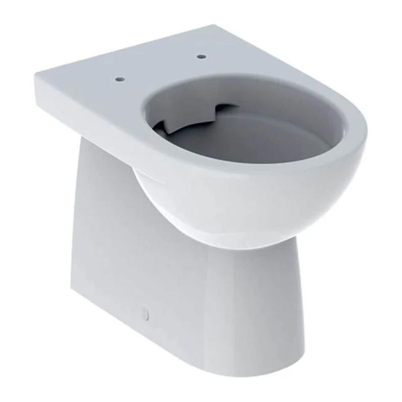Geberit Selnova Rimless Semi Shrouded Back To Wall Pan - White - 500.393.01.7 - TAP 'N' SHOWER
