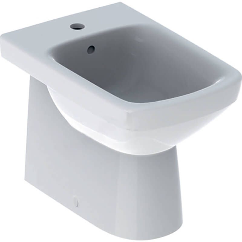 Geberit Selnova Square Back To Wall Bidet - White - 500.483.01.7 - TAP 'N' SHOWER