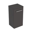 Geberit Selnova Square 1 Door Bathroom Wall Cabinet 330mm - Lava - 501.273.00.1 - TAP 'N' SHOWER
