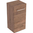 Geberit Selnova Square 1 Door Bathroom Wall Cabinet 330mm - Hickory - 501.274.00.1 - TAP 'N' SHOWER