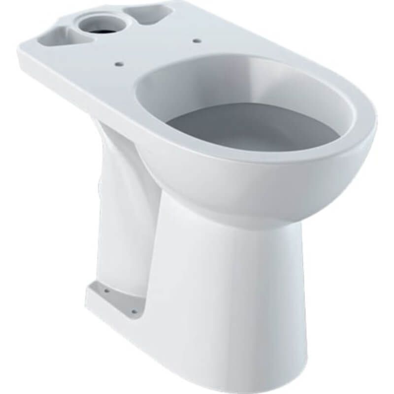 Geberit Selnova Comfort Raised Close Coupled Pan Height 460mm - White - 501.456.00.6 - TAP 'N' SHOWER