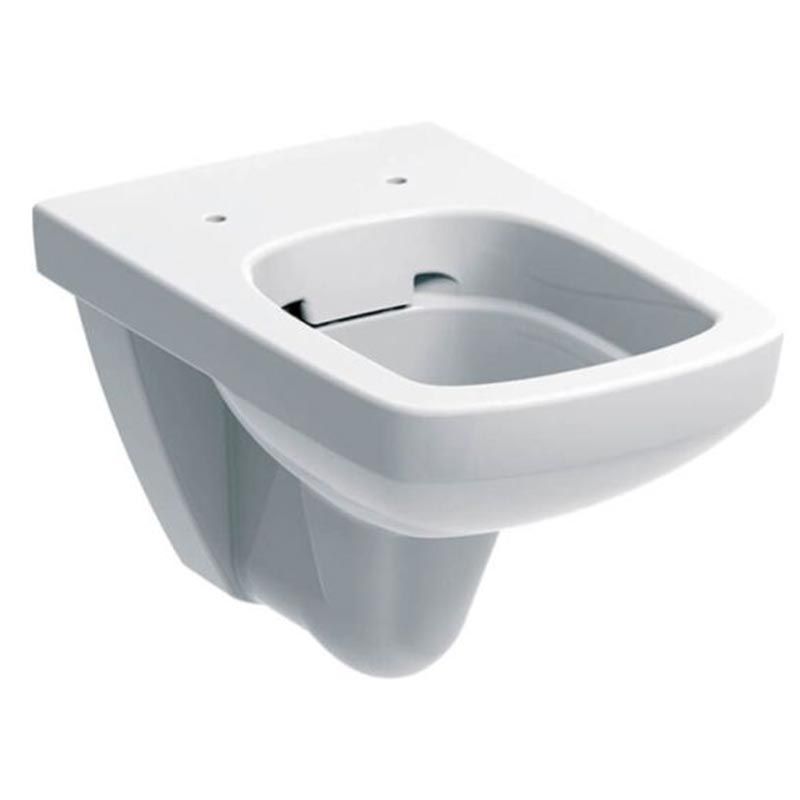 Geberit Selnova Square Rimless Wall - Hung WC Pan - White - 501.458.00.7 - TAP 'N' SHOWER
