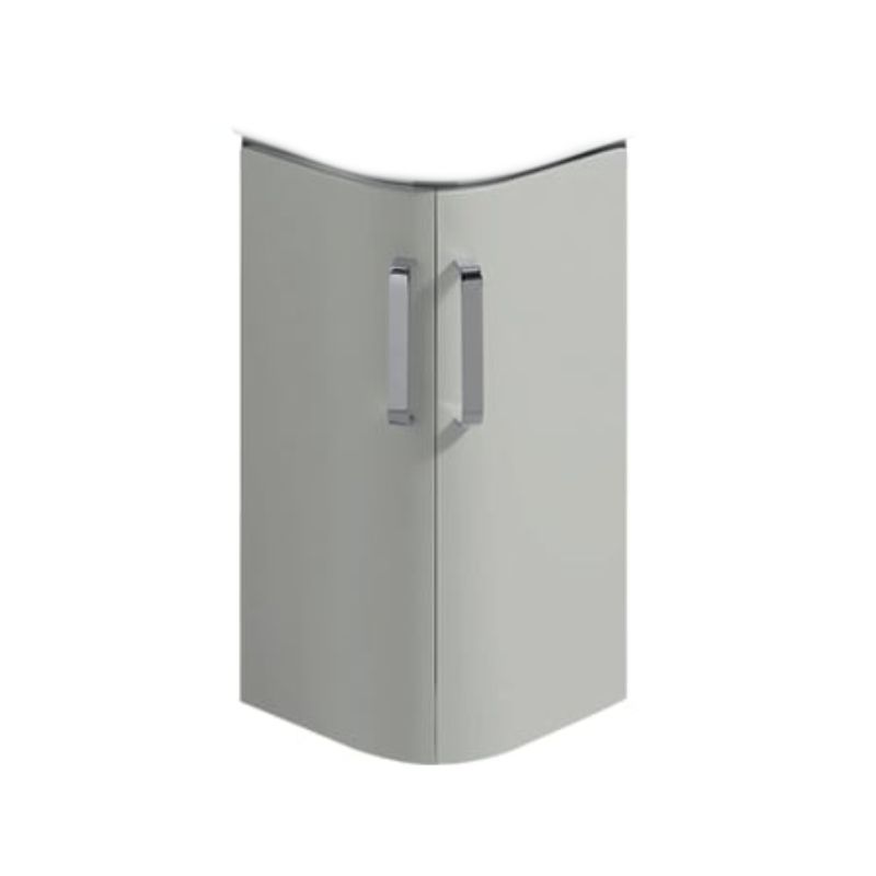 Geberit Selnova Compact Vanity Unit For Corner Basin 320mm - Grey - 501.483.00.1 - TAP 'N' SHOWER