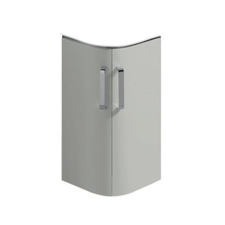 Geberit Selnova Compact Vanity Unit For Corner Basin 320mm - Grey - 501.483.00.1 - TAP 'N' SHOWER