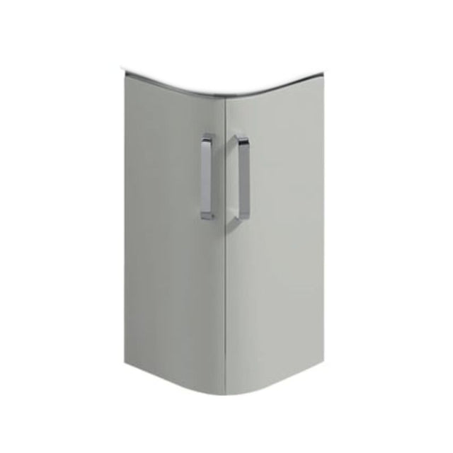 Geberit Selnova Compact Vanity Unit For Corner Basin 320mm - Grey - 501.483.00.1 - TAP 'N' SHOWER