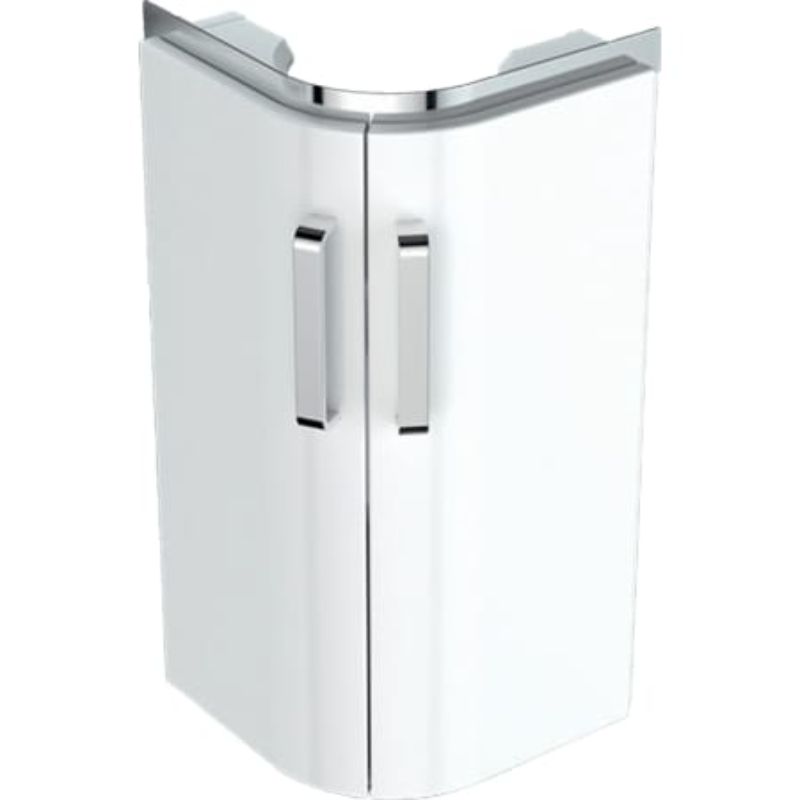Geberit Selnova Compact Vanity Unit For Corner Basin 320mm - White - 501.484.00.1 - TAP 'N' SHOWER