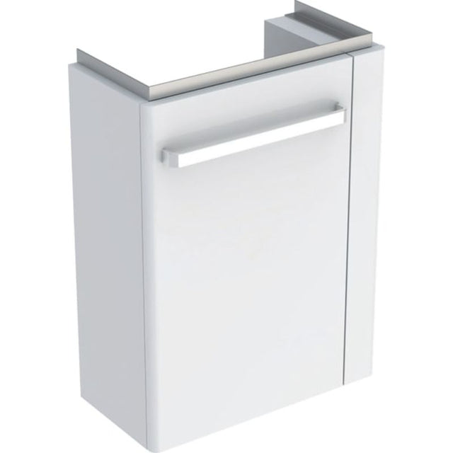 Geberit Selnova Compact RH Vanity Unit For Basin 500mm - White - 501.498.00.1 - TAP 'N' SHOWER