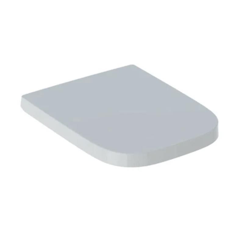 Geberit Selnova Square Soft Close Toilet Seat and Cover - 501.556.01.1 - TAP 'N' SHOWER