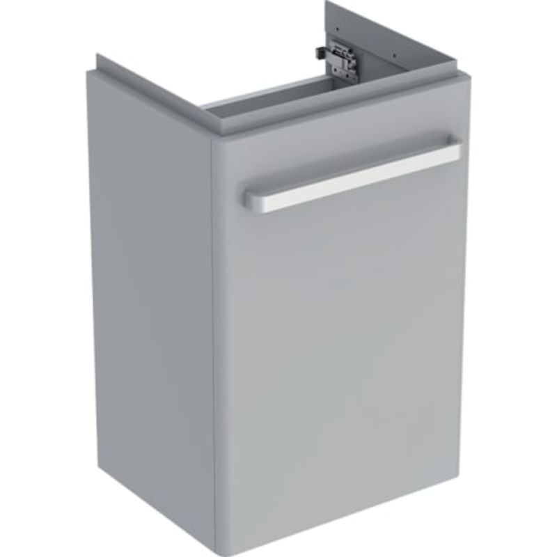 Geberit Selnova Compact Vanity Unit For 450mm Handrinse Basin - Grey - 501.613.42.1 - TAP 'N' SHOWER