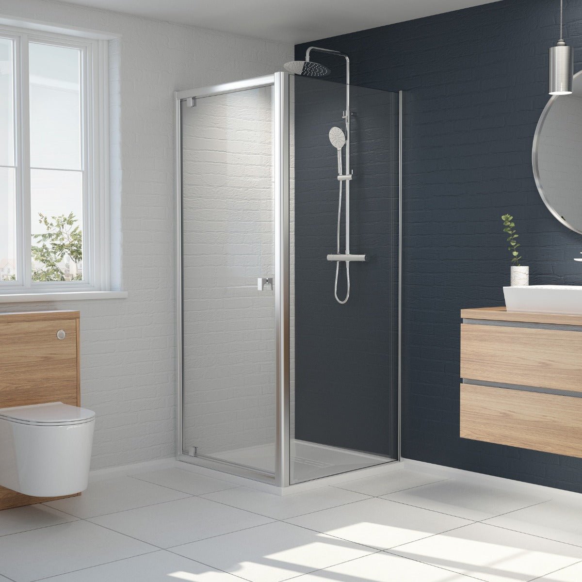 Kudos Original6 Side Panel 700mm - Chrome - 605010 - TAP 'N' SHOWER