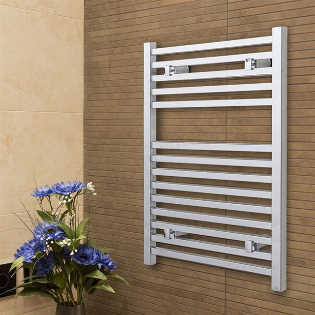 Oakham Todi Straight Towel Rail 1420 x 500 Chrome - TAP 'N' SHOWER