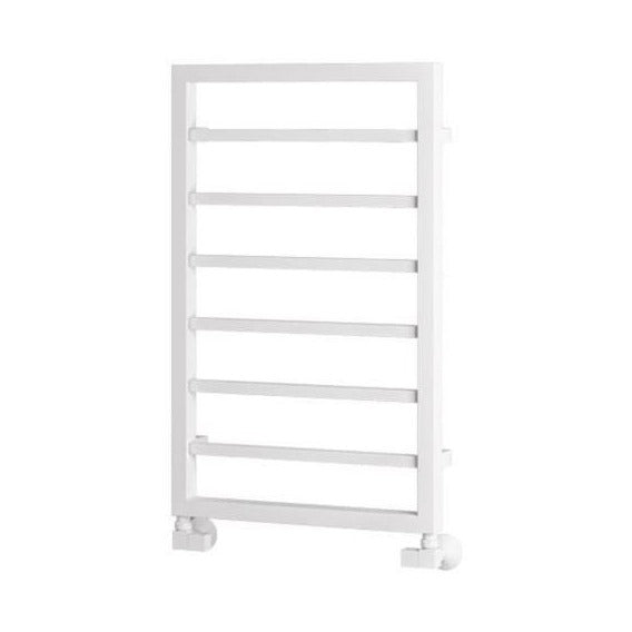 Eastbrook Ryton Straight Framed Designer Towel Radiator 800mm x 500mm - Matt White - 61.0002 - TAP 'N' SHOWER