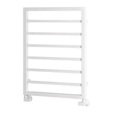 Eastbrook Ryton Straight Framed Designer Towel Radiator 800mm x 600mm - Matt White - 61.0003 - TAP 'N' SHOWER
